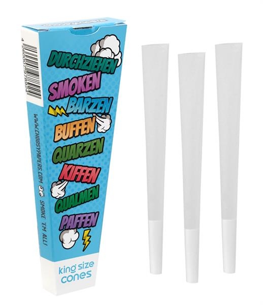 choosypapers King Size Cones 3Pack Barzen